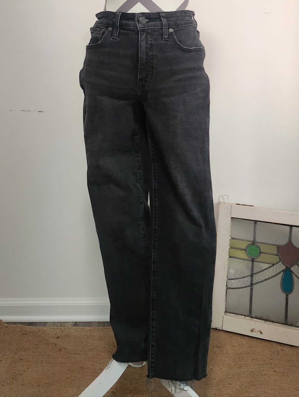 Madewell Curvy Midrise Stovepipe Size 28